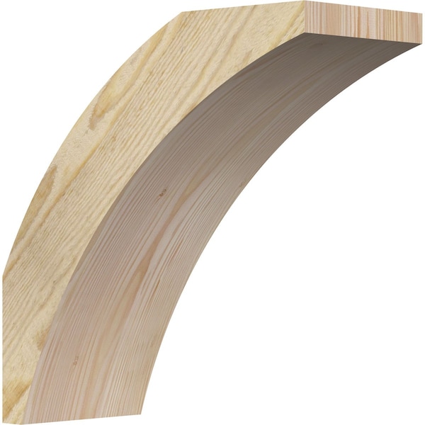 Ekena Millwork 6"W x 14"D x 14"H Thorton Rough Sawn Knee Brace, Douglas Fir BRC06X14X14THR00RDF - main